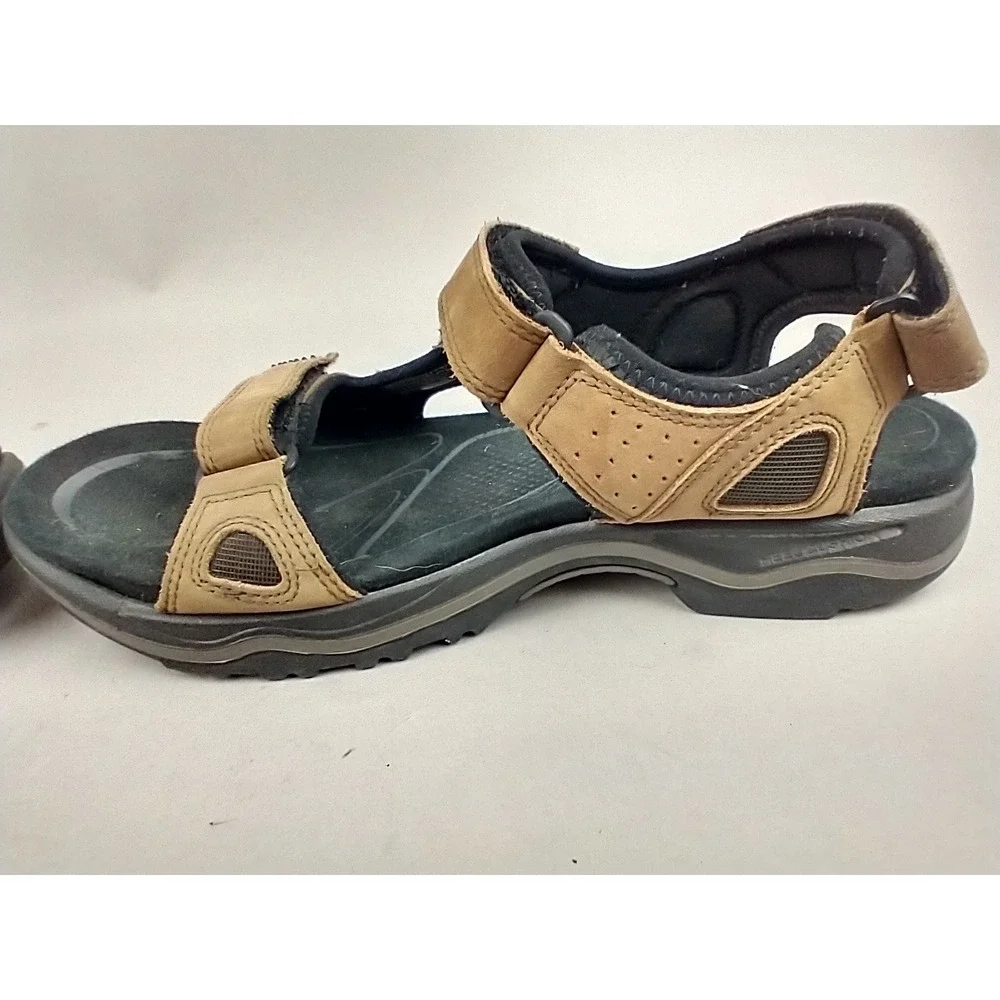 Keen Rialto II Mens Hiking Sandals Tan Leather Sport Trail Shoes Size 13 1021373